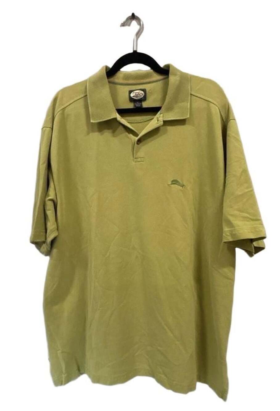Tommy Bahama Mens Green 100% Cotton Relax Polo Shirt Size XL